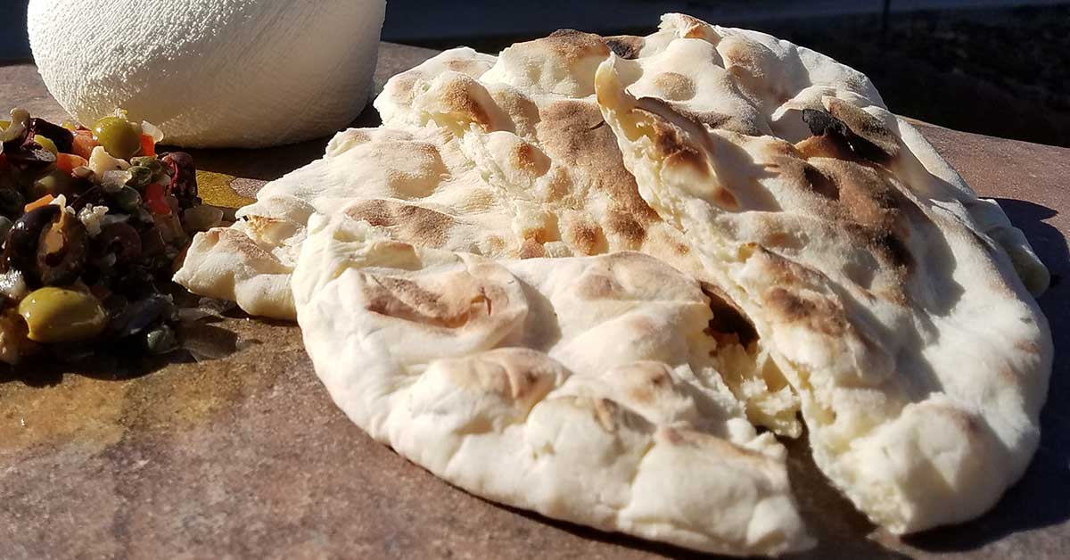 Lemons and Time Grilled Flatbread