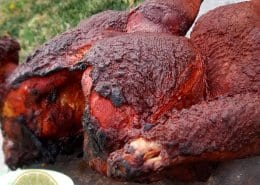 Lemons & Time recipe for Pavo Pibil Smoked Achiote Turkey