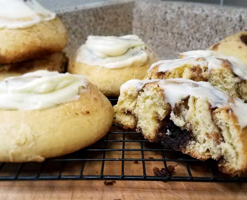 Cinnamon Rolls with Cream Cheese Frosting