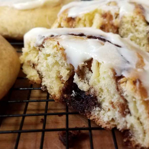 Cinnamon Rolls with Cream Cheese Frosting