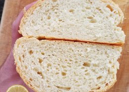 Cuban Bread soft crumb interior