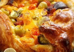 Green Tomato, Bacon, Cheddar Tart Recipe