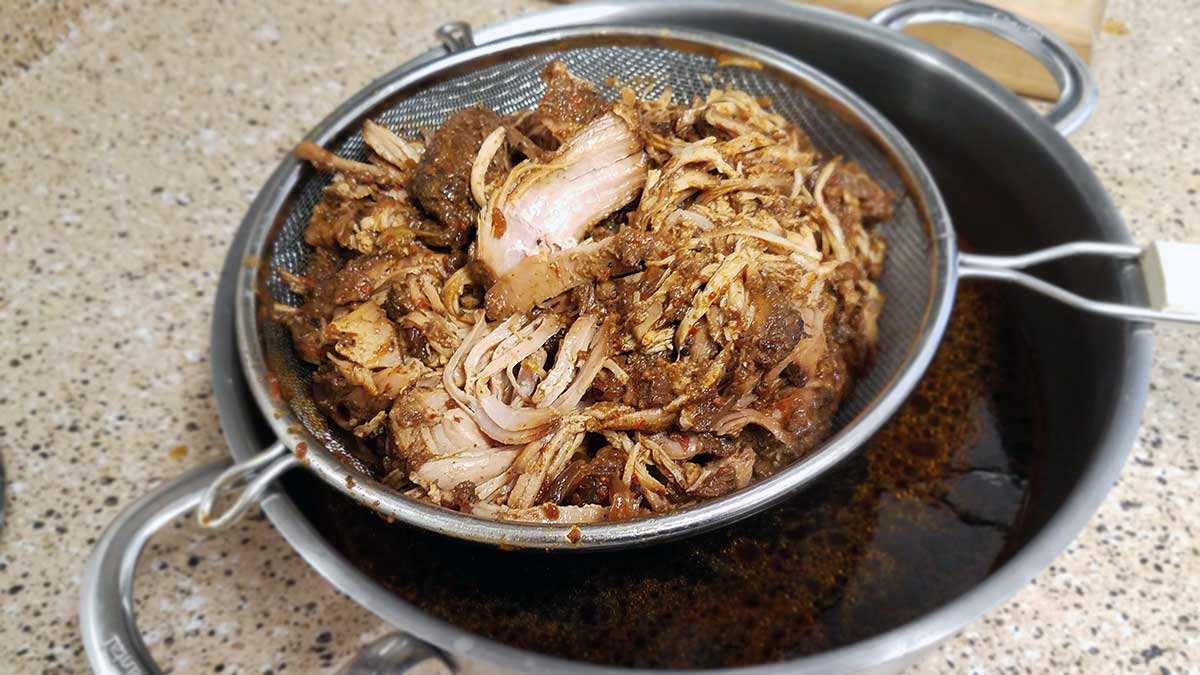 Molasses Marinated Pulled Pork