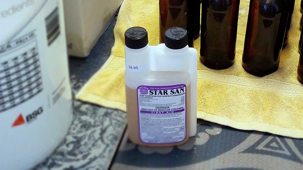 Star San sanitzer solution