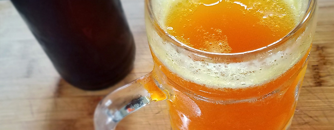 Golden Ginger Ale homebrew recipe by Lemons and Time